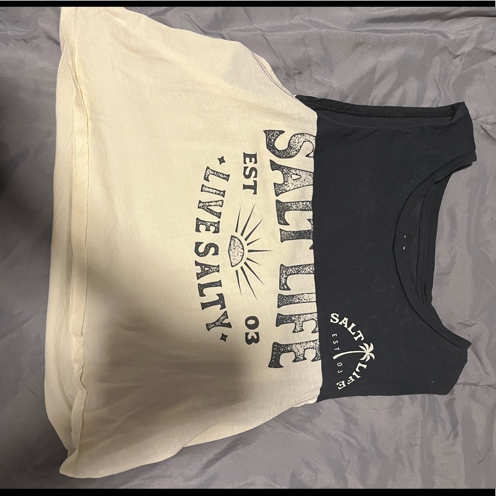 Salt Life crop tank top